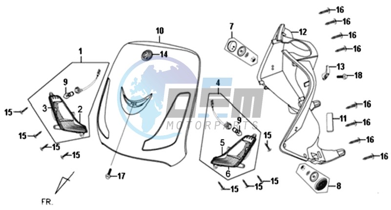 COWLING FRONT / COWLING INNER