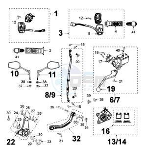 FIGHT XRACE 2 LNDA BE drawing BRAKE SYSTEM *AJP*