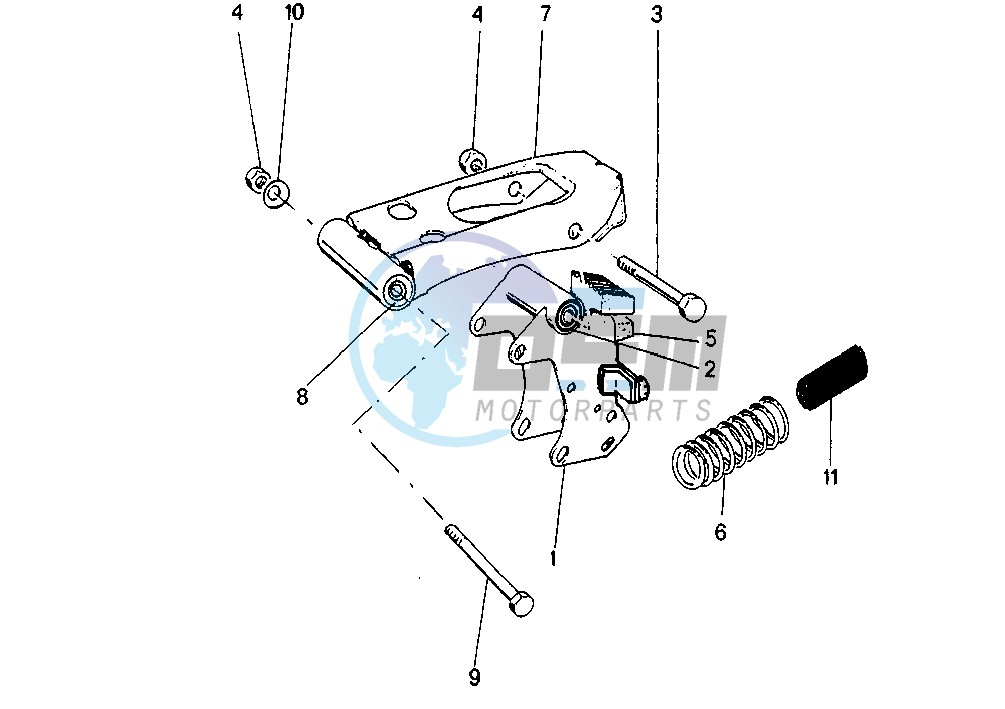 ENGINE BRACKET VOGSM