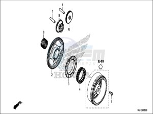 CRF1000DH 2ED - (2ED) drawing STARTING CLUTCH