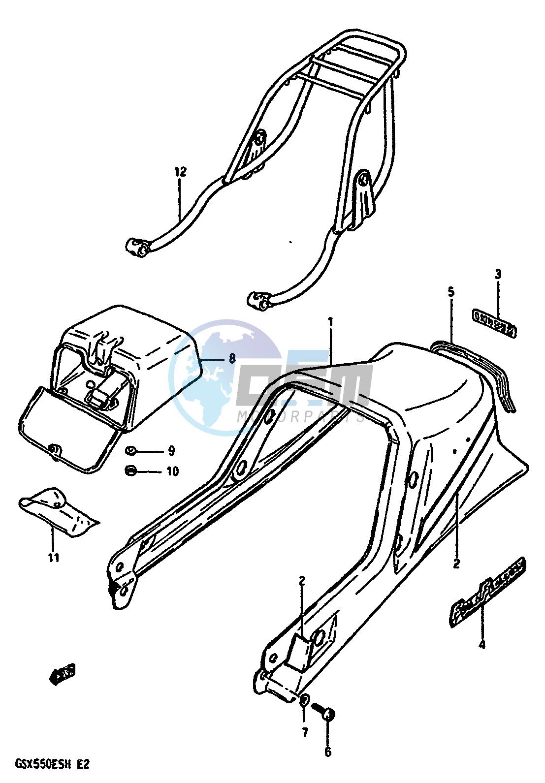 SEAT TAIL COVER (MODEL H)