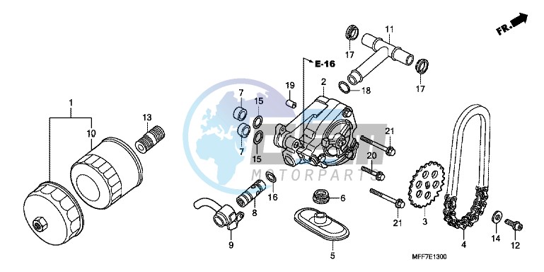 OIL FILTER/OIL PUMP