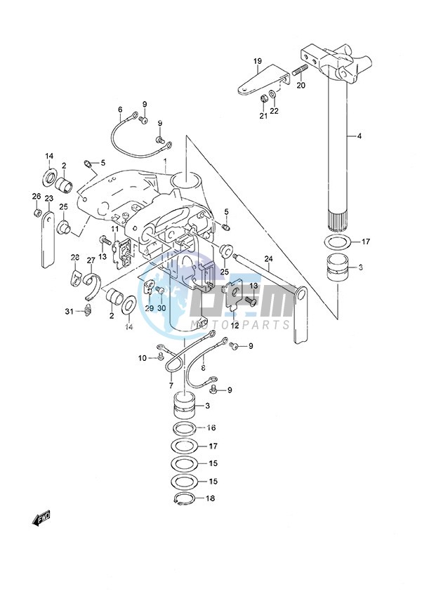 Swivel Bracket High Thrust