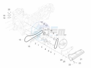 Beverly 300 ie ABS E4 (EMEA) drawing Oil pump