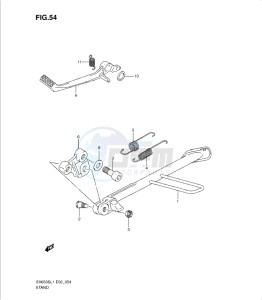 SV650/S drawing STAND