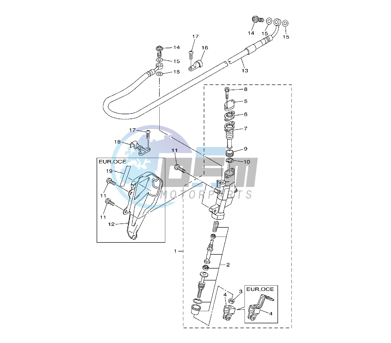 REAR MASTER CYLINDER