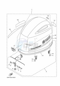 FL150DET drawing FAIRING-UPPER