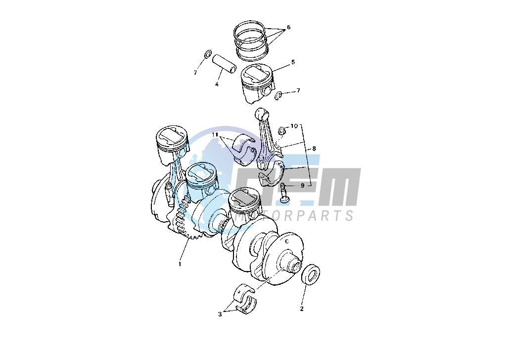 CRANKSHAFT - PISTON