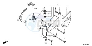 XL1000VAB drawing LEFT CRANKCASE COVER