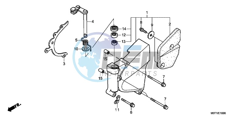 LEFT CRANKCASE COVER