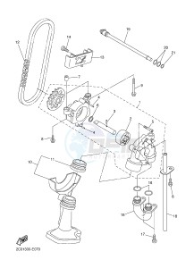 YZF-R6 600 R6 (2CX4 2CX5) drawing OIL PUMP