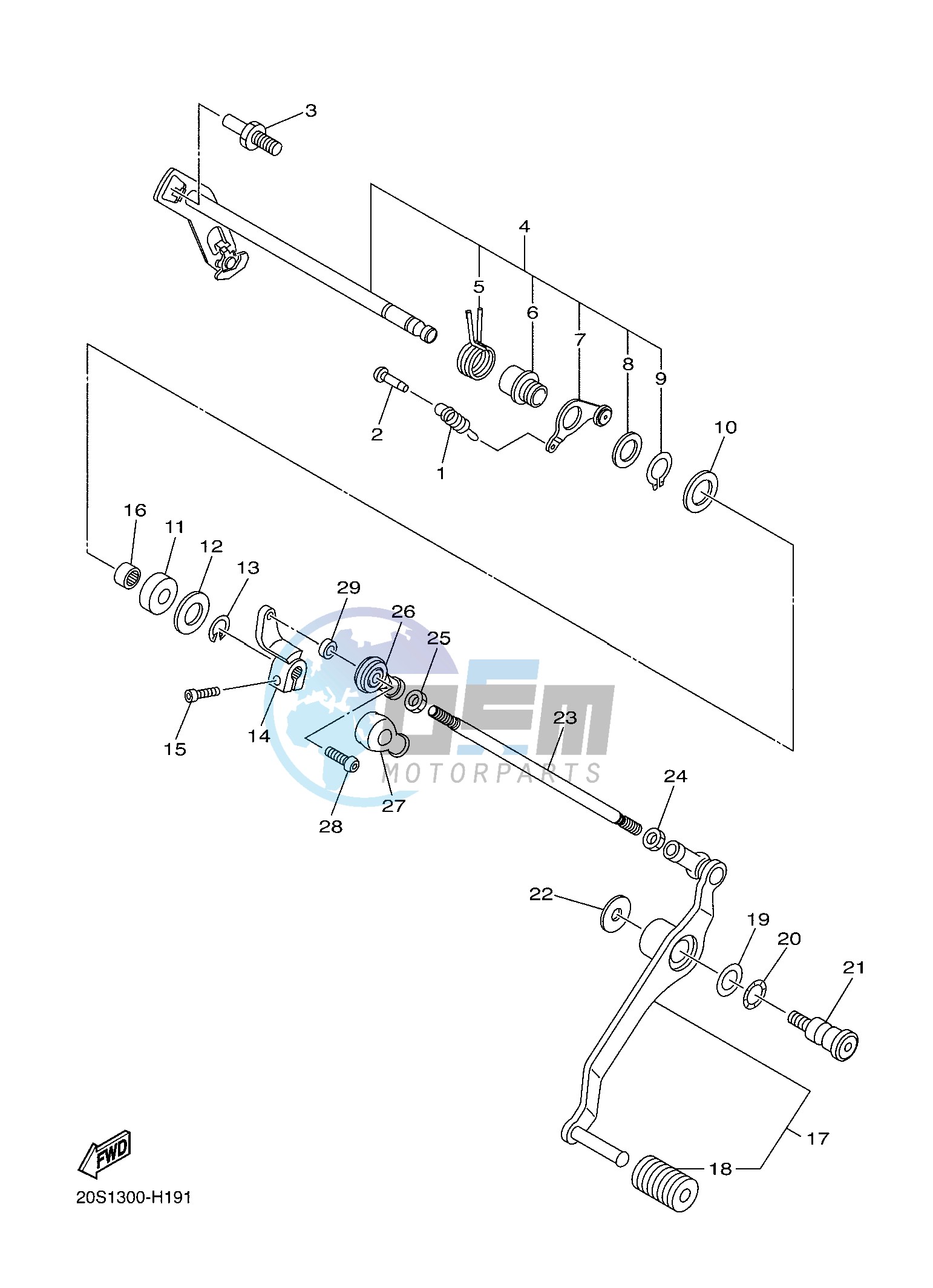 SHIFT SHAFT