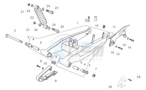 Off Road RX_50_ (CH, EU) drawing Swing arm