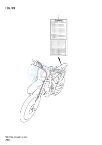 RM-Z250 (E3-E28) drawing LABEL