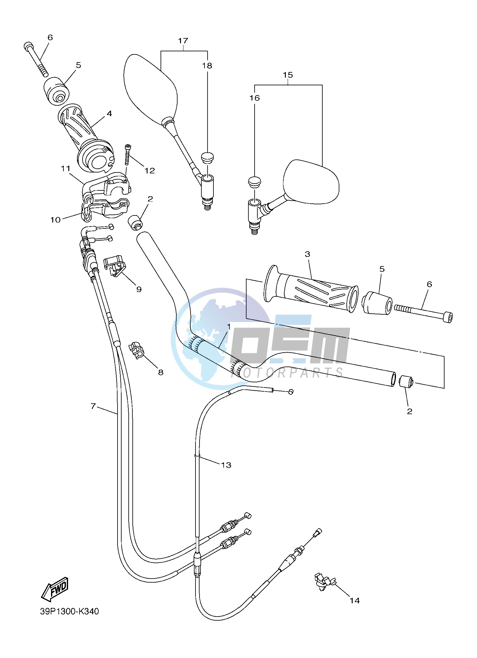 STEERING HANDLE & CABLE