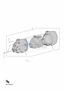 YZF600 YZF-R6 (BN6S) drawing METER