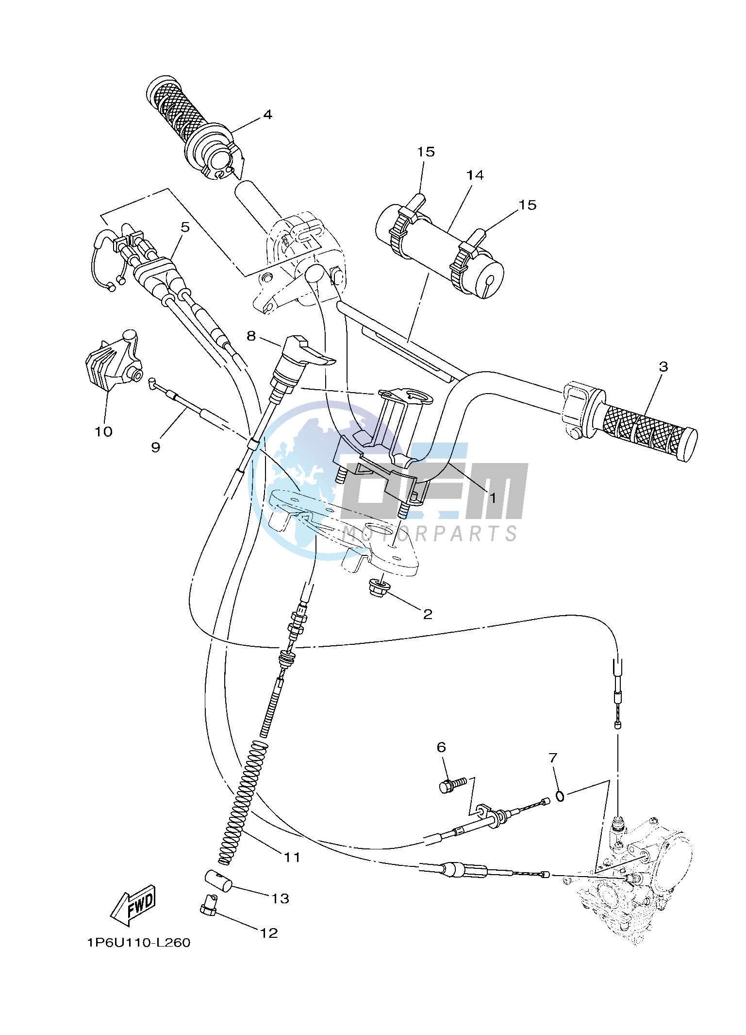 STEERING HANDLE & CABLE