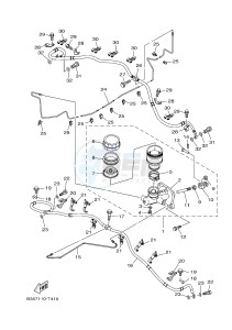 YXE700 YXE70WPAJ WOLVERINE R (B3D5) drawing MASTER CYLINDER