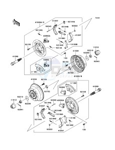 MULE_600 KAF400B8F EU drawing Front Hub