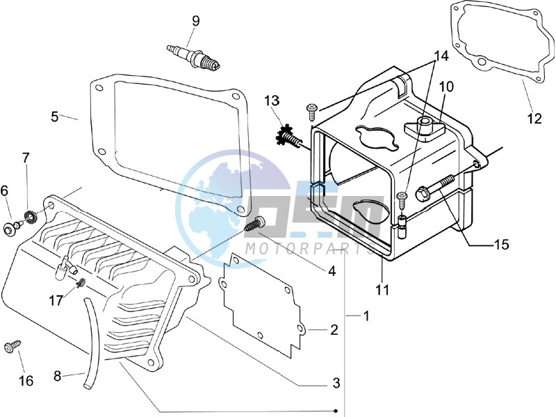 Cylinder head cover