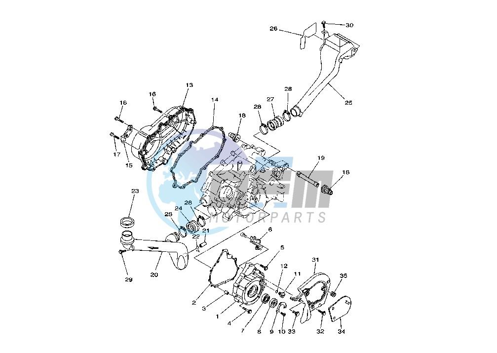 CRANKCASE COVER 1