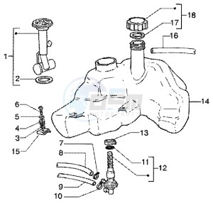 ET4 150 Leader drawing Fuel Tank