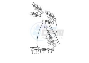 XTZ SUPER TENERE 750 drawing VALVE