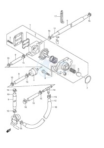 DF 6 drawing Fuel Pump S/N 511204 to 51XXXX