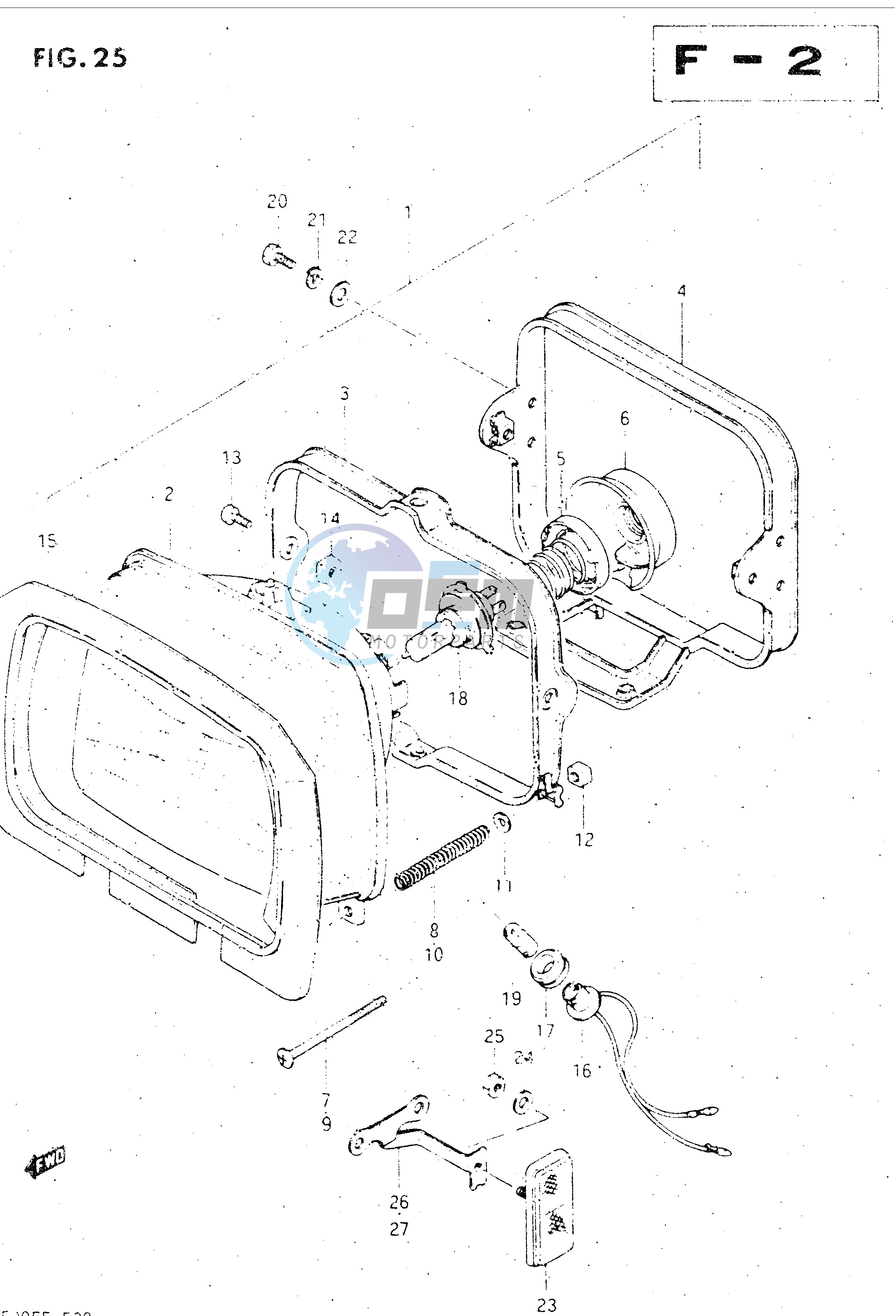 HEADLAMP (GSX500EE EF)