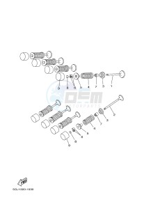 XP500A T-MAX T-MAX 500 (59CD) drawing VALVE