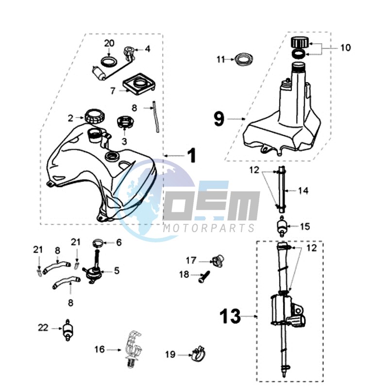 RMO TANK AND PUMP