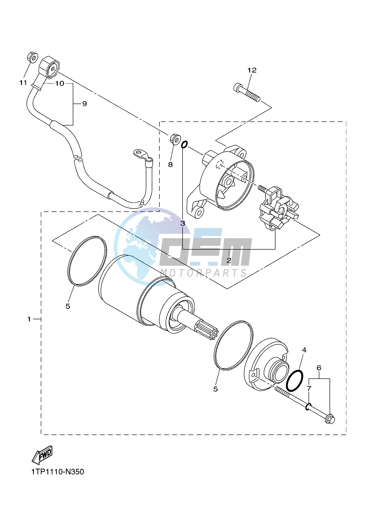 STARTING MOTOR