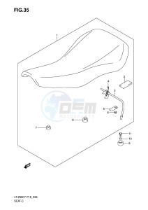 LT-Z90 (P19) drawing SEAT