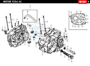 MARATHON-125-E4-AC-SM-RED drawing CRANKCASE  EURO4