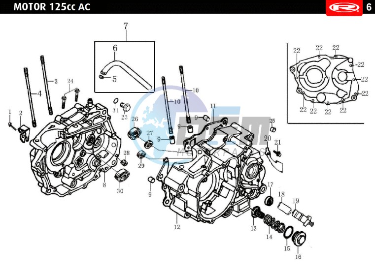 CRANKCASE  EURO4