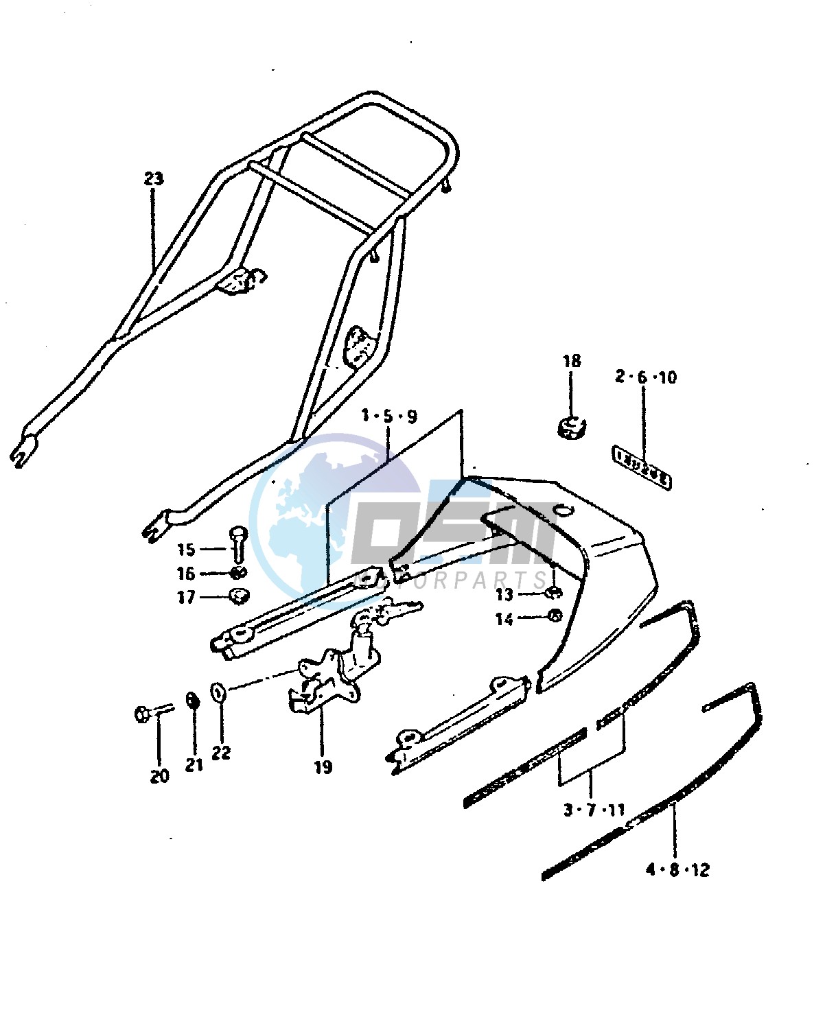 SEAT TAIL COVER (MODEL T)