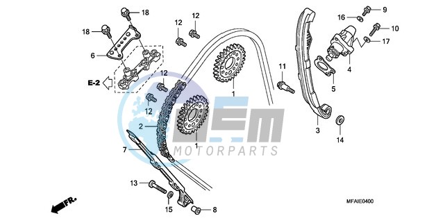 CAM CHAIN/TENSIONER