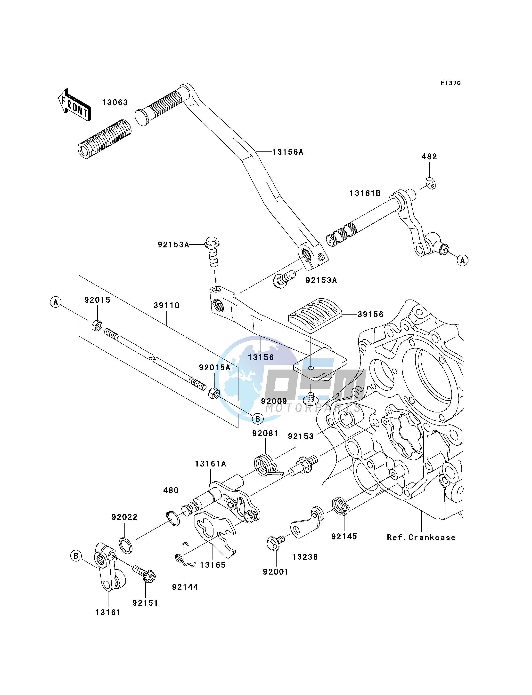 GEAR CHANGE MECHANISM