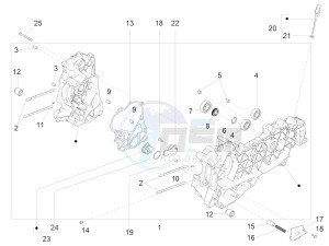 GTV 300 SEI GIORNI IE E4 ABS (EMEA) drawing Crankcase