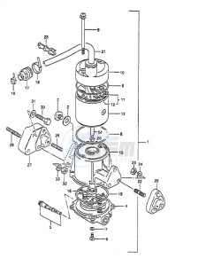 DT 65 drawing Power Unit (1988 to 1990)