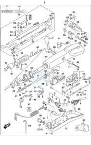 DF 115A drawing Tiller Handle