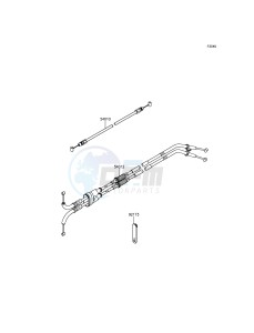 NINJA H2R ZX1000PGF EU drawing Cables