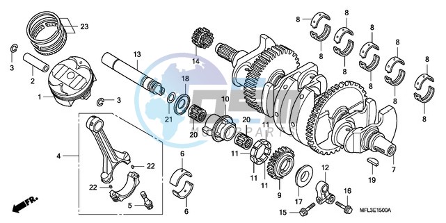 CRANKSHAFT/PISTON