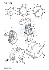 AN650 drawing CRANKCASE COVER