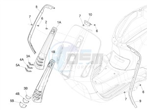 SPRINT 125 4T 3V IGET ABS E4 (EMEA) drawing Front shield