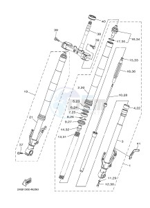 XT1200ZE SUPER TENERE ABS (2KBC) drawing FRONT FORK