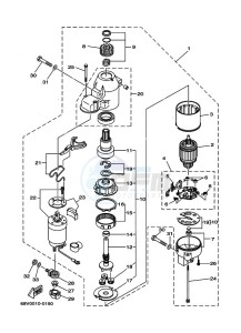 F115A drawing STARTER-MOTOR