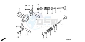 FES1509 Europe Direct - (ED / 2ED) drawing CAMSHAFT/VALVE