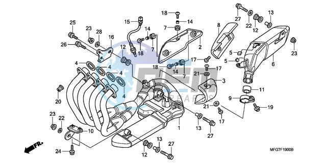 EXHAUST MUFFLER