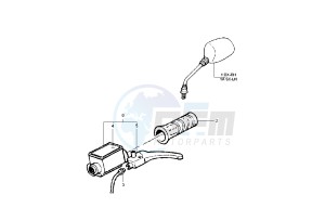 NRG PUREJET 50 drawing Rear master cylinder